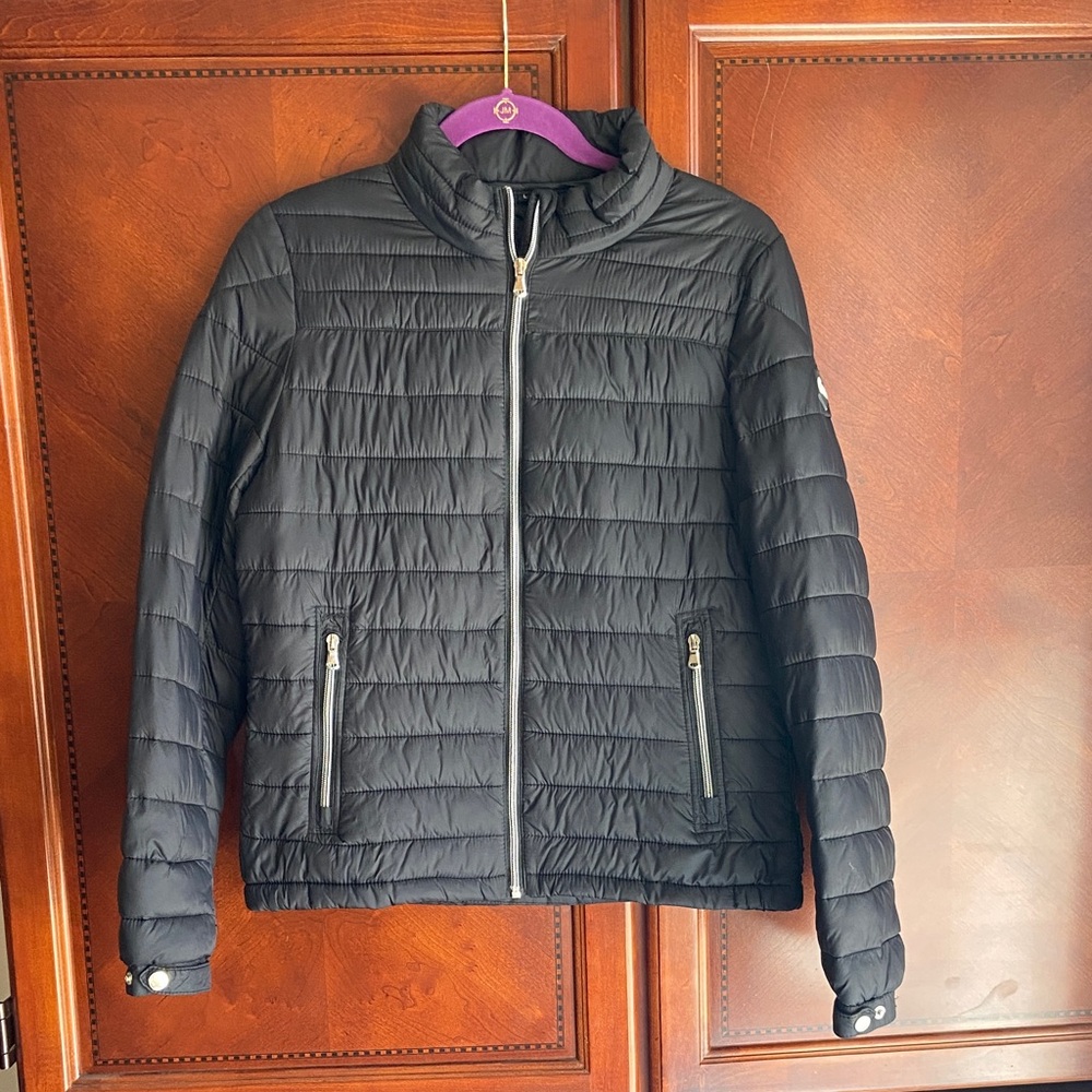 ZYIA Black Whistler Puffer Lightweight Ski Jacket Size Large NWT